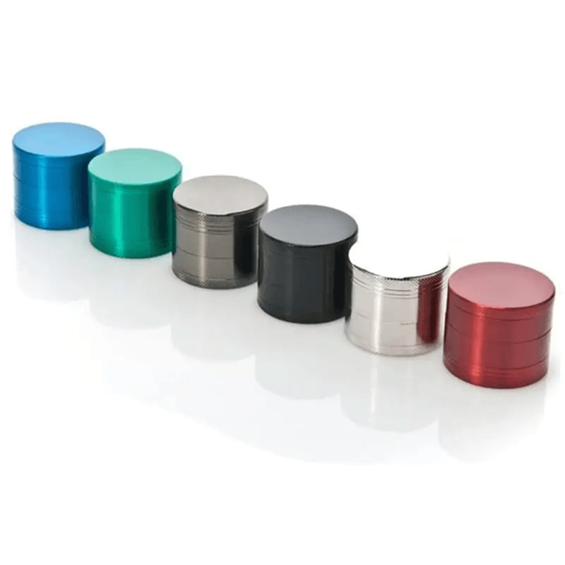 40mm Metal Herb Grinder Four Layer Compact Spice Crusher 0