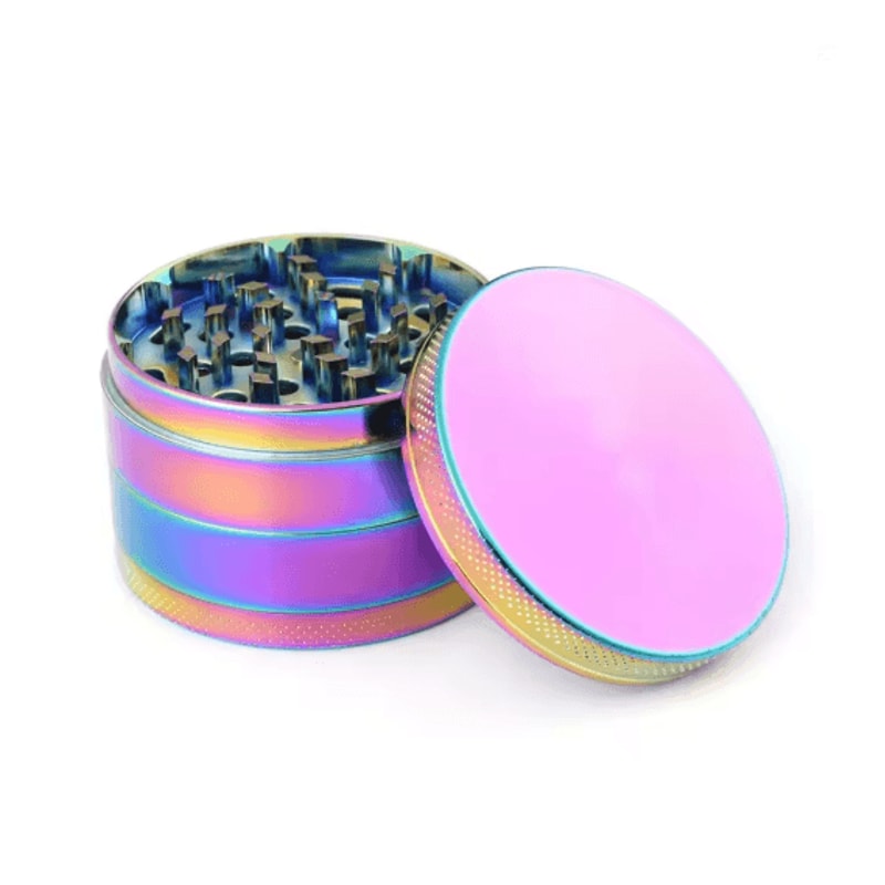 40mm Metal Herb Grinder Four Layer Compact Spice Crusher 7