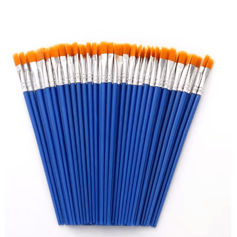 Professional Fine Detail Paint Brush Set For Acrylic Oil And Craft Painting 6