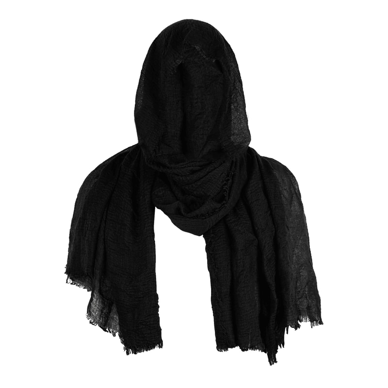 Medieval Pirate Hooded Cloak Scarf Renaissance Cosplay Shoulder Wrap 3