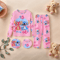 Kids Stitch Pajama Set Cute Cartoon Sleepwear For Boys And Girls 4