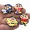 Crayon Shinchan Shoe Charms Cartoon Sneaker Buckle Accessories 10 Pack 1
