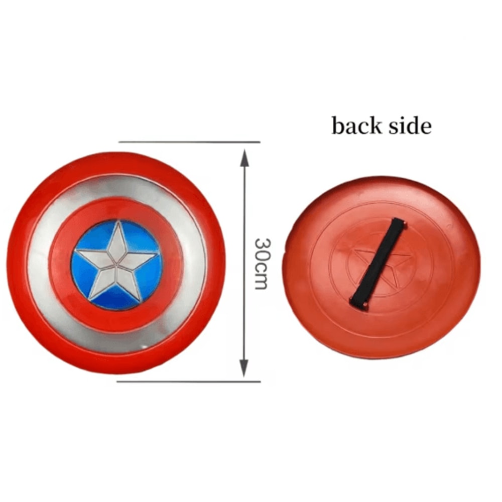 Kids Captain America Shield Arm Guard Superhero Cosplay Prop 2