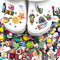 Random Mixed Shoe Charms Set PVC DIY Decorations For Sandals 1