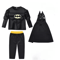 Kids Superhero Muscle Costume Set With Mask And Cloak 4