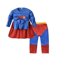 Kids Superhero Muscle Costume Set With Mask And Cloak 5