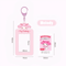 Kawaii Anime Card Holder Keychain Cute Photo ID Pendant For Bags And Backpacks 7