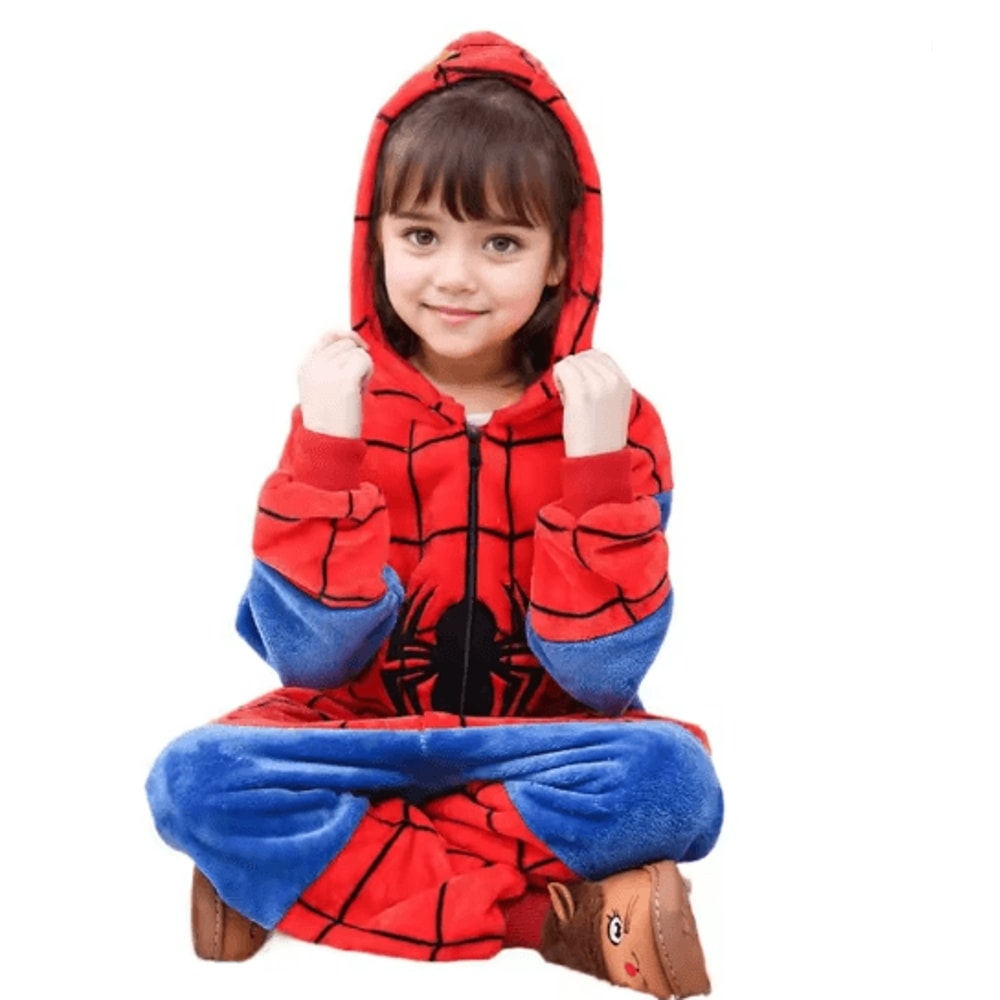 Kids Stitch Cosplay Pajamas Winter Plush Costume For Boys And Girls 3