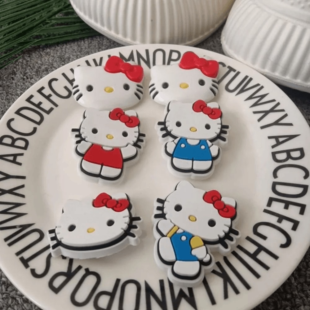 Hello Kitty Shoe Charms Cute DIY Detachable Shoe Accessories For Clogs 5