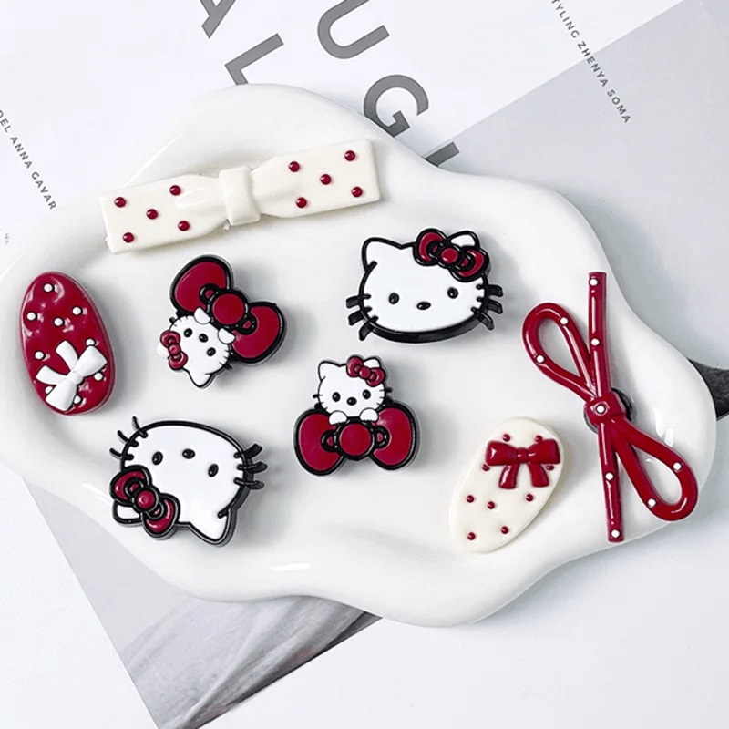 Hello Kitty Shoe Charms Cute DIY Detachable Shoe Accessories For Clogs 6