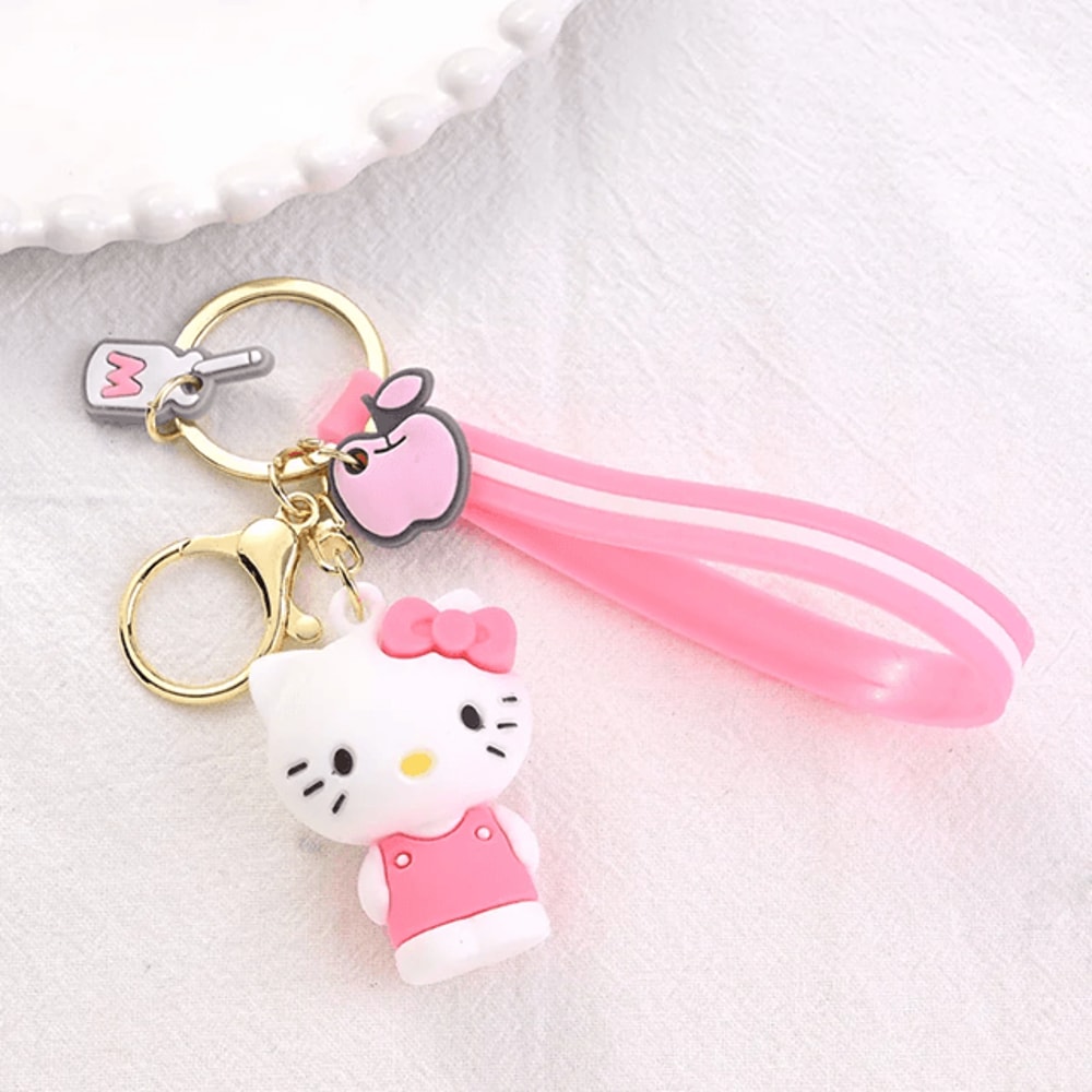 Cute Sanrio Cartoon Character Keychain Backpack Pendant For Girls And Collectors 6