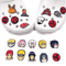 Anime Shoe Charms Set 20 Piece Ninja Character Clog Decorations 2