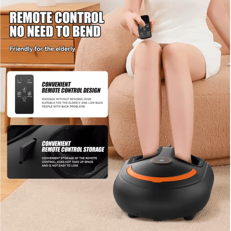 Foot Massage Machine With Airbag Compression Deep Kneading And Multiple Modes 4