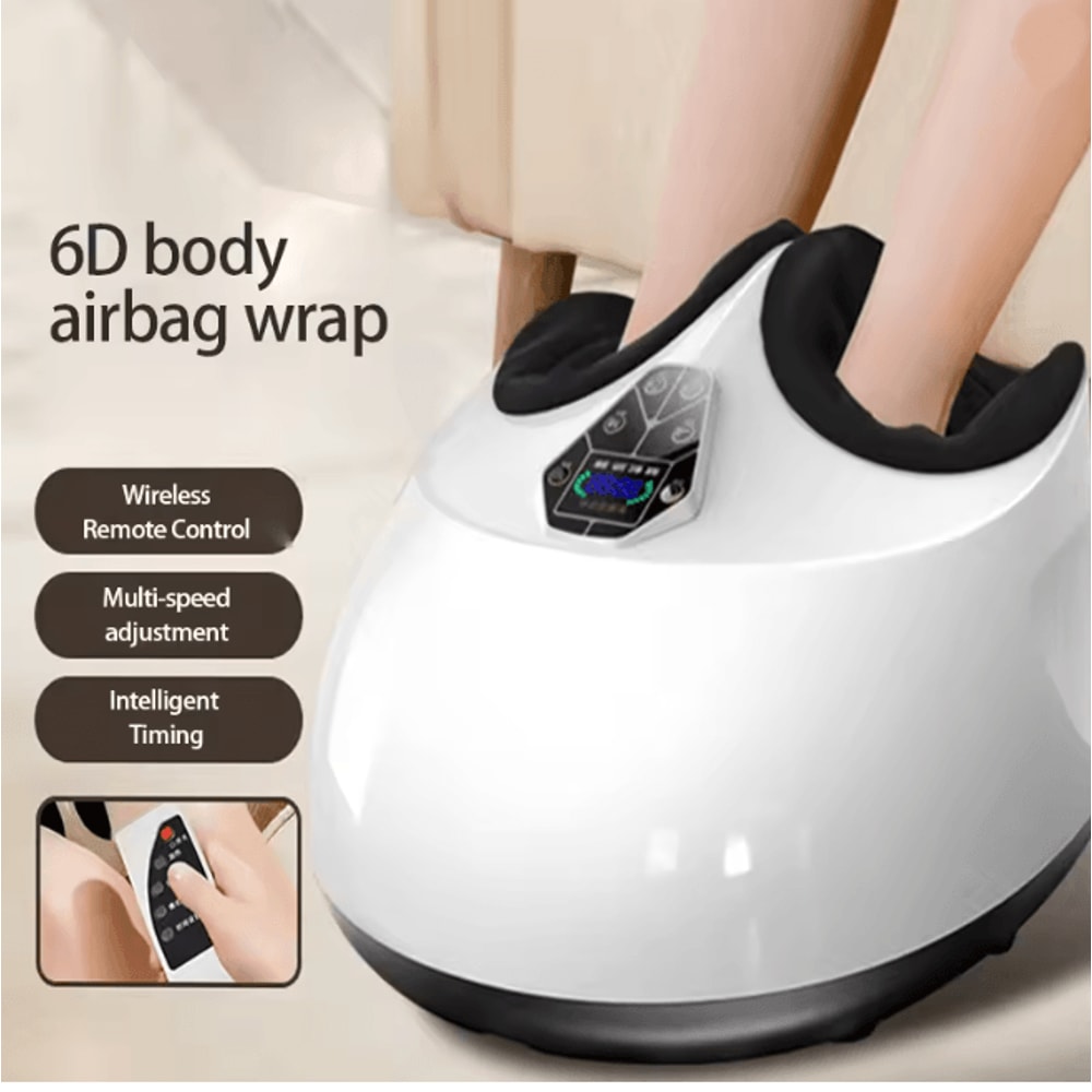 Foot Massager With Heat Vibration And Deep Kneading Relief 0