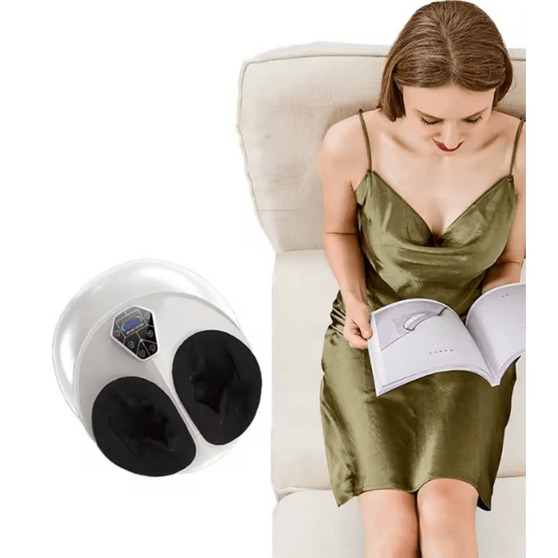 Foot Massager With Heat Vibration And Deep Kneading Relief 3