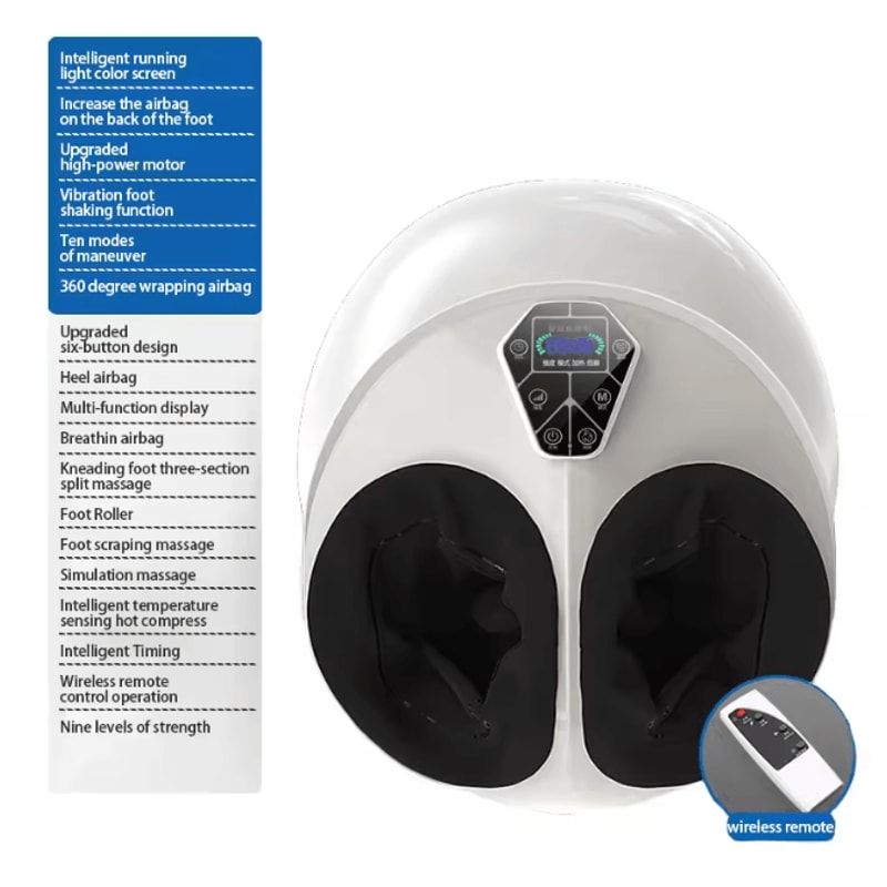 Foot Massager With Heat Vibration And Deep Kneading Relief 4