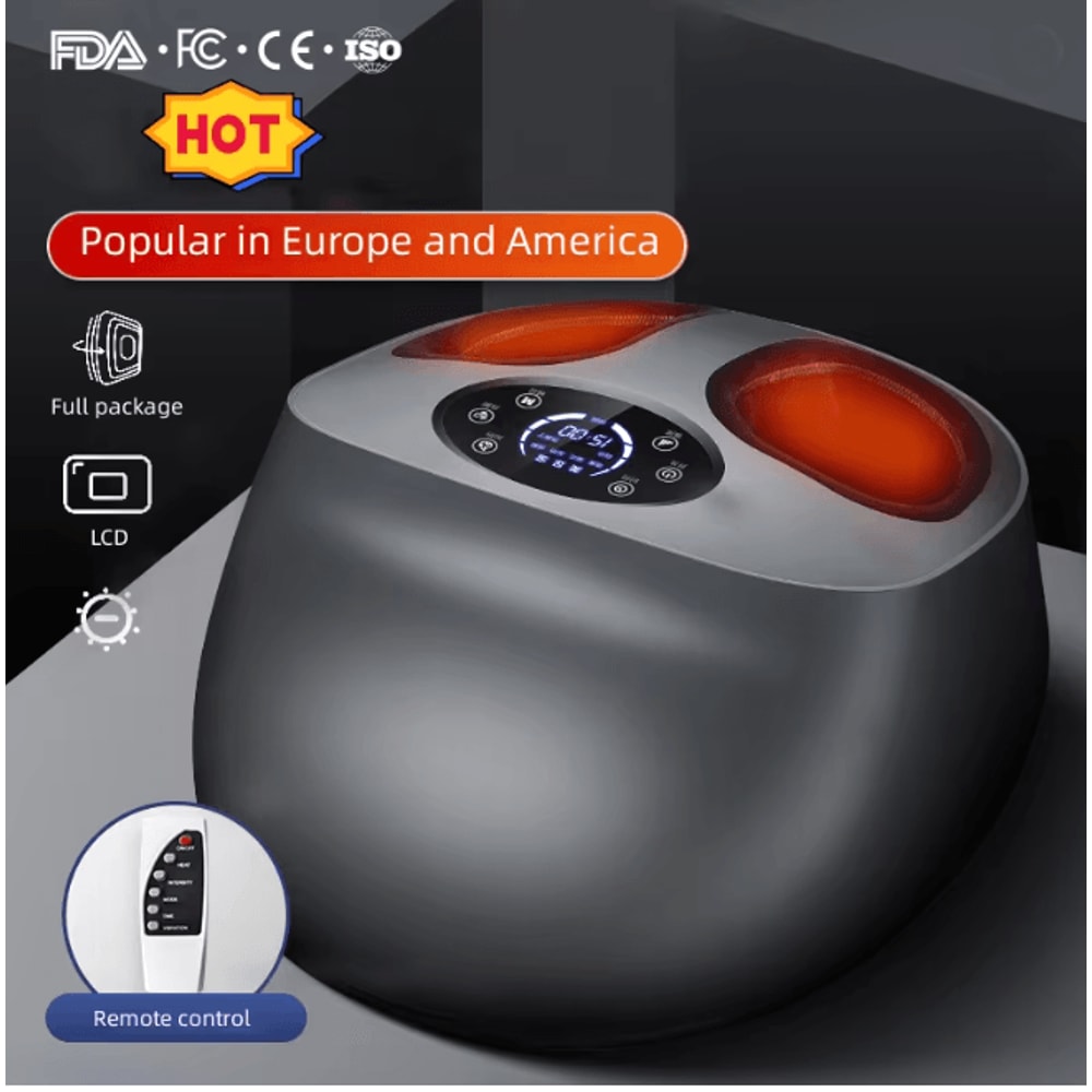 Smart Airbag Foot Massager With Heat And Stretching Wrap Support 3