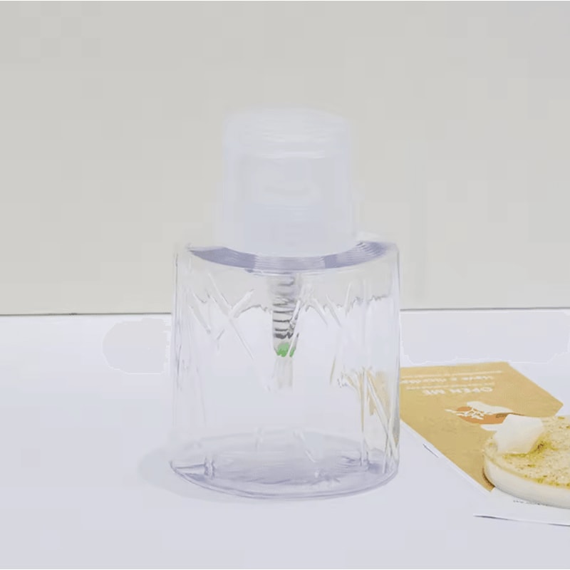 Refillable Lockable Pump Dispenser Bottle For Nail And Makeup Use 5