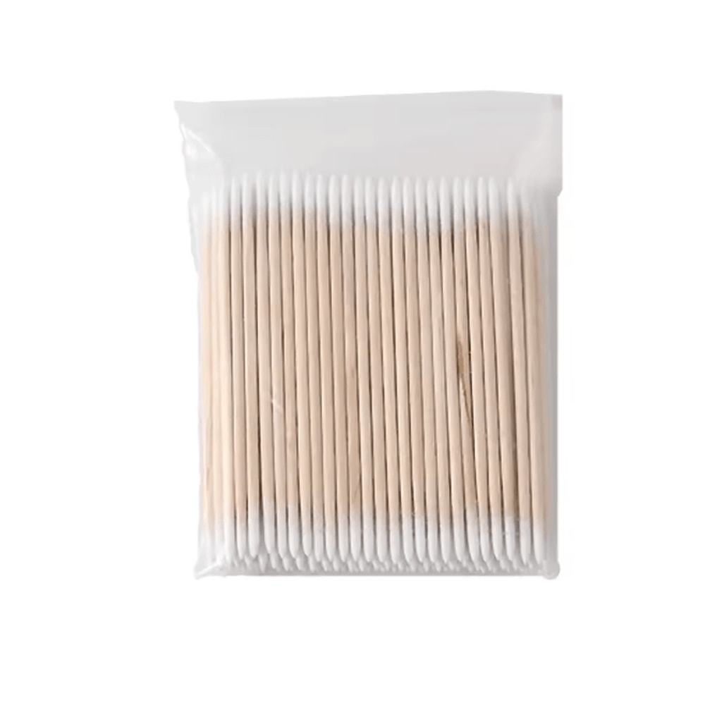 Double Ended Precision Cotton Swabs For Nail Art And Makeup 100 Pack 5