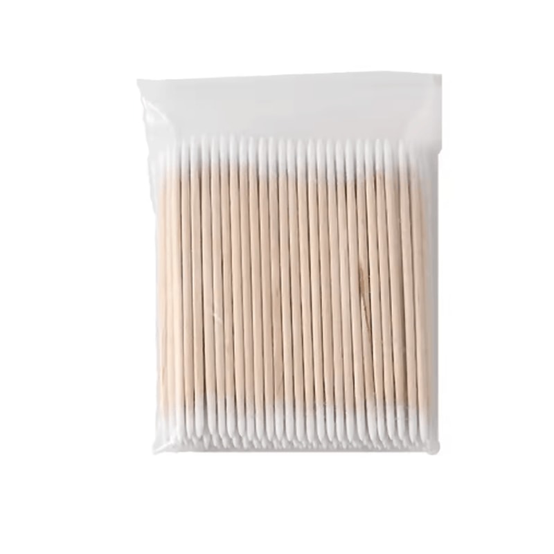Double Ended Precision Cotton Swabs For Nail Art And Makeup 100 Pack 5