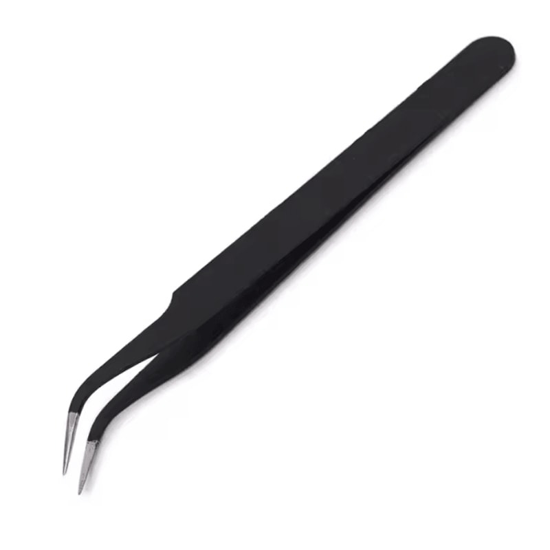 Anti Static Precision Tweezers For Nail Art And Eyelash Extensions 4