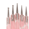 Two Way Nail Art Dotting Pen Set With Silicone Tips 5 Piece 3