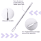 Stainless Steel Cuticle Remover And Pusher Set Double Sided 4 Piece 2