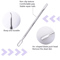 Stainless Steel Cuticle Remover And Pusher Set Double Sided 4 Piece 2