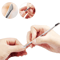 Stainless Steel Cuticle Remover And Pusher Set Double Sided 4 Piece 3