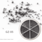 Steel Caviar Beads Nail Art Set 6 Grid Mixed Size 3D Manicure Decor 4