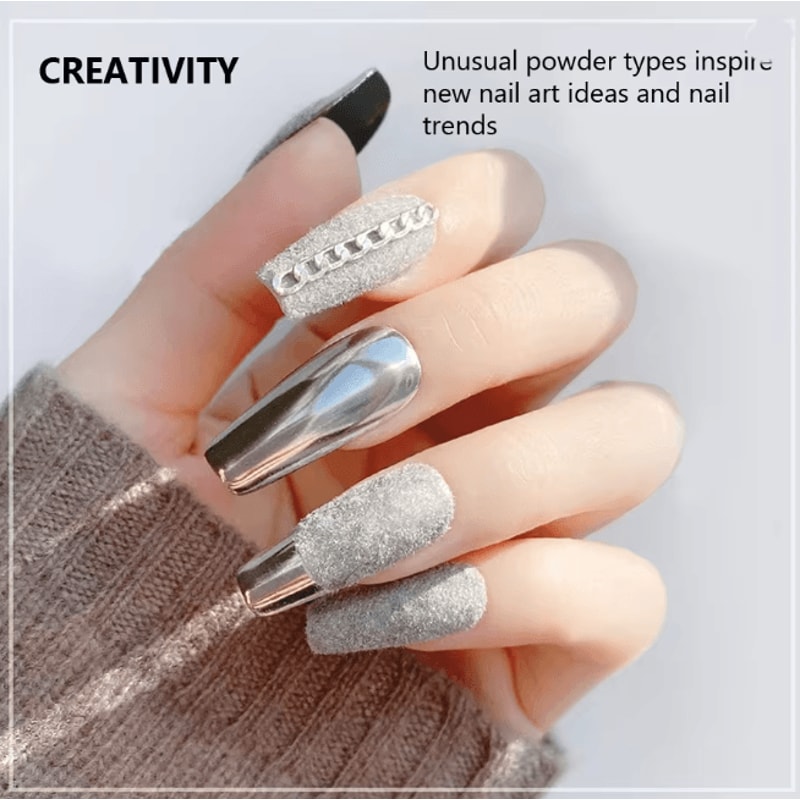 Velvet Nail Art Powder Set 12 Colors Soft Flocking Pigment For Creative Designs 2