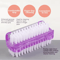 Double Sided Nail Cleaning Brush For Manicure And Pedicure Care 2