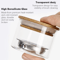 Transparent Glass Nail Brush Cleaner Cup With Mesh Filter Storage Container 1