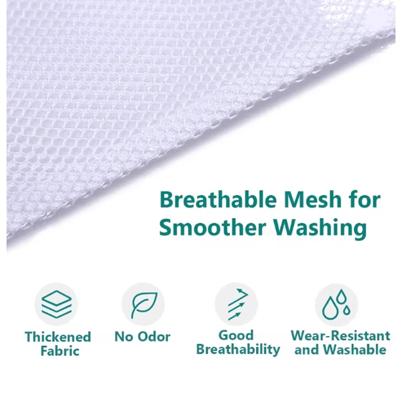 Zippered Mesh Laundry Bags Set For Bra And Underwear Care 3 Piece 3