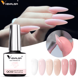 venalisa quick construction jelly nail gel semi transparent strengthening formula 7.5ml