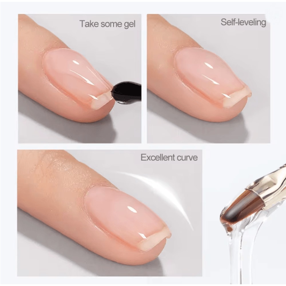 VENALISA Quick Construction Jelly Nail Gel Semi Transparent Strengthening Formula 75ml 3