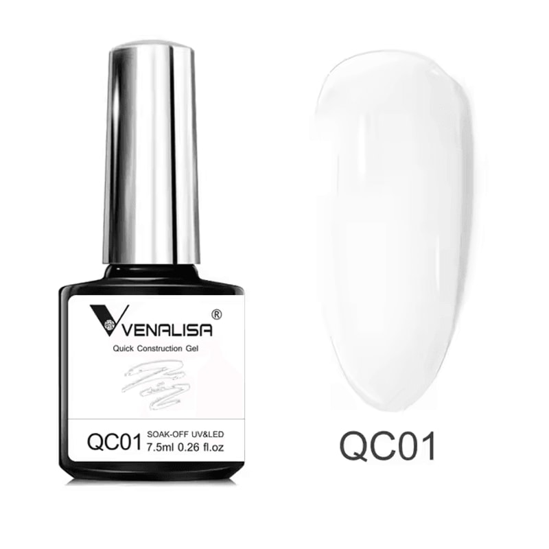 VENALISA Quick Construction Jelly Nail Gel Semi Transparent Strengthening Formula 75ml 4