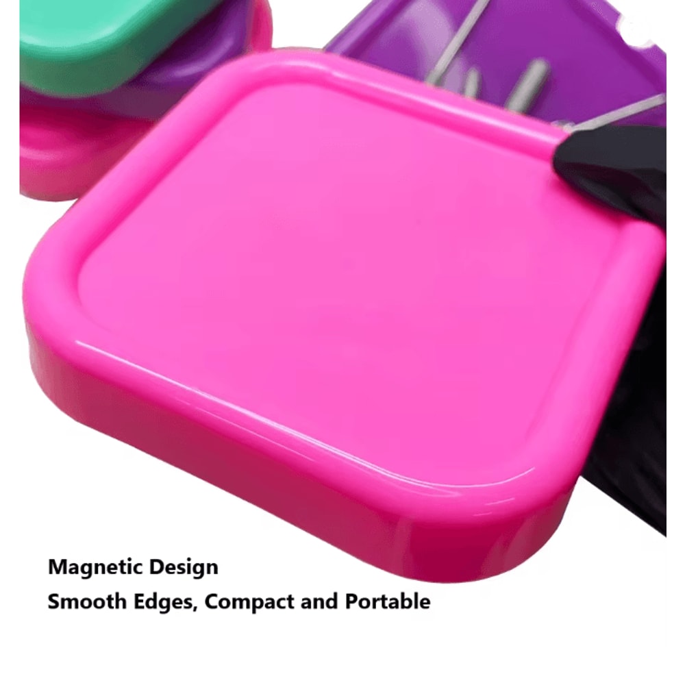 Portable Magnetic Nail Art Organizer Tray For Tool And Bit Storage 3