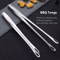 Long Stainless Steel Kitchen Tongs Heat Resistant Non Slip Cooking Tool 1
