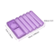Acrylic Nail Art Pen Holder With Color Palette 5 Compartment Organizer Stand 3