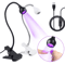 5W UV Gel Nail Lamp With Clip And Flexible Arm Nail Dryer 0