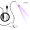 5W UV Gel Nail Lamp With Clip And Flexible Arm Nail Dryer 4