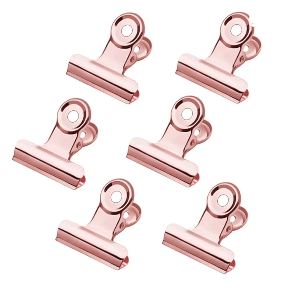 Nail Fixing Clips Set For Fiber Extension Shaping Stainless Steel 6 Piece 4