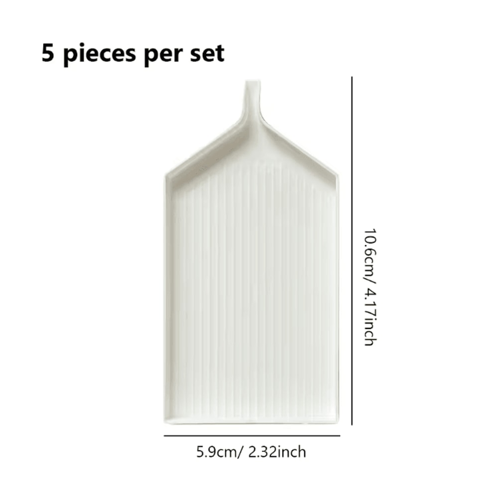 Nail Art Rhinestones Container Set With Dotting Pick Up Trays 5 Piece 4