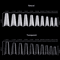 French Coffin False Nail Tips Set 500 Piece Natural Transparent Acrylic Tips 1