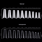 French Coffin False Nail Tips Set 500 Piece Natural Transparent Acrylic Tips 1