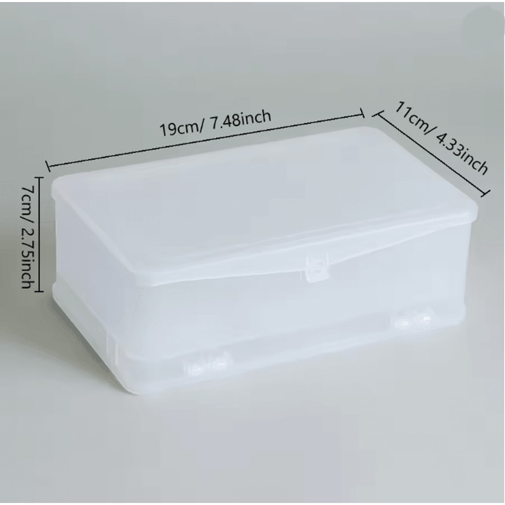 Double Layer Nail Tool Storage Box Large Capacity Organizer Case 4