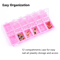 12 Grid Nail Art Accessories Storage Box Jewelry And Rhinestone Organizer 1