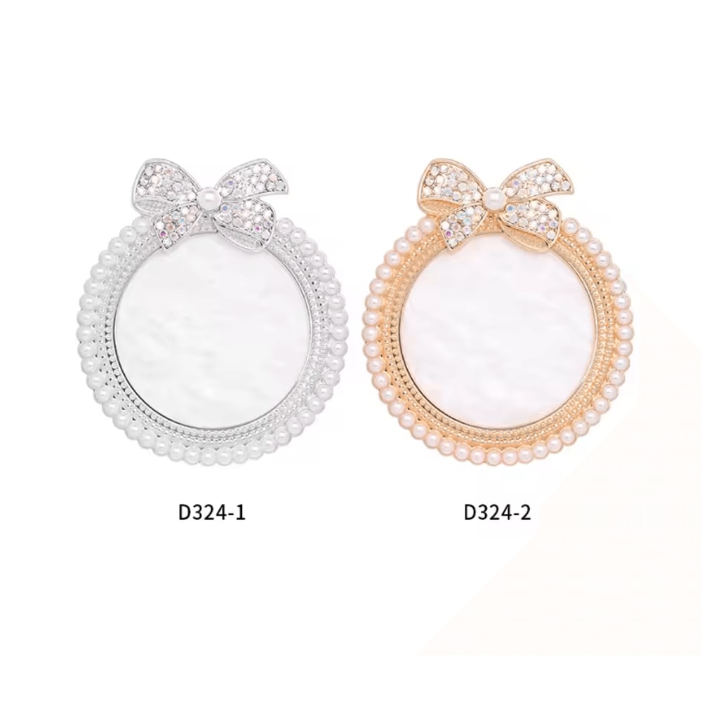 Agate Style Nail Art Display Board With Rhinestones Gel Polish Palette 1