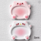 Cartoon Pig Nail Art Mixing Palette Set Gel Polish Color Boards 2 Piece 4